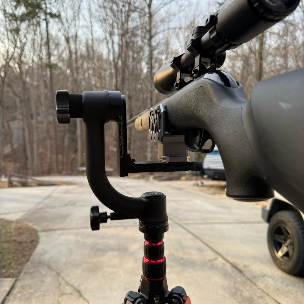 Carbon Fiber Tripod and Gimbal for shooting.